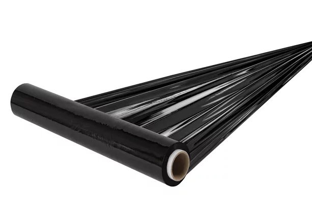 Stretch fólie - ruční 23 mic - černá