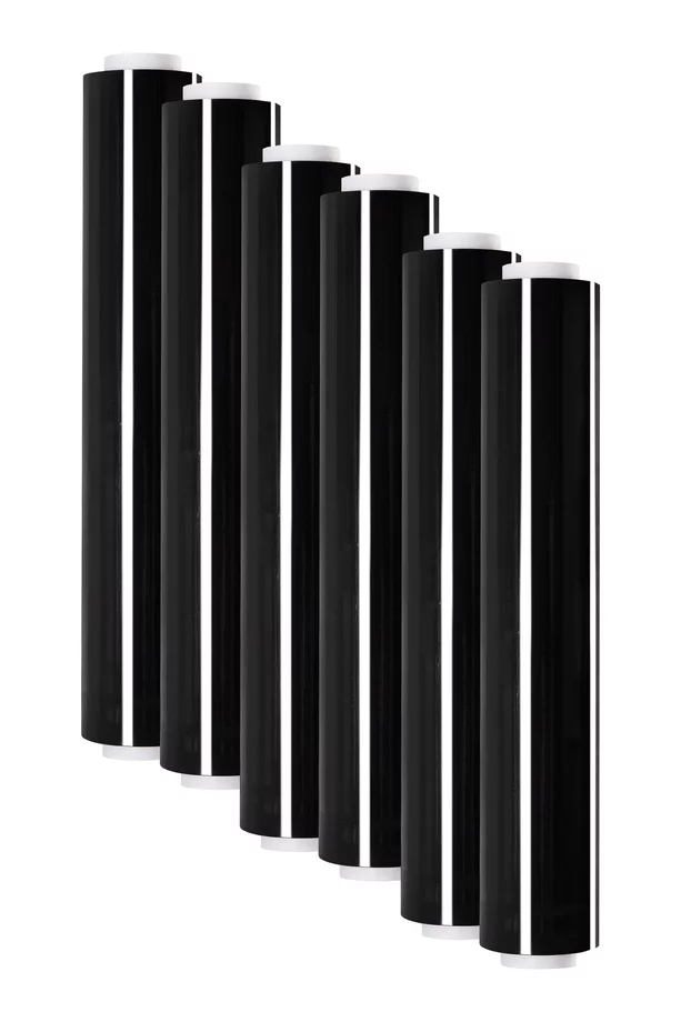 Stretch fólie - ruční 23 mic - černá